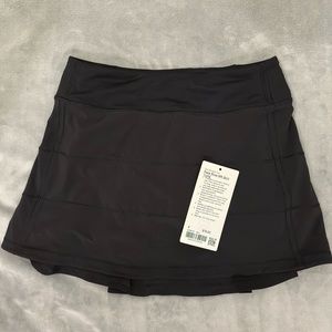 lululemon pace rival MR skirt long size 4 black